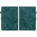 For Amazon Kindle Paperwhite 5  2023 2024 Tiger Pattern Flip Leather Tablet Case(Dark Green)