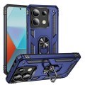 For Xiaomi Redmi Note 13 Pro 5G Shockproof TPU + PC Phone Case with Holder(Blue)