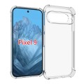 For Google Pixel 9 Shockproof Non-slip Thickening TPU Phone Case(Transparent)