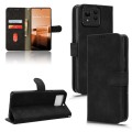 For ASUS Zenfone 11 Ultra Skin Feel Magnetic Flip Leather Phone Case(Black)