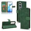 For OnePlus Nord CE4 5G Skin Feel Magnetic Flip Leather Phone Case(Green)