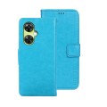 For OnePlus Nord CE 3 Lite idewei Crazy Horse Texture Leather Phone Case(Sky Blue)