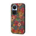 For OPPO Reno10 5G Global Four Seasons Flower Language Series TPU Phone Case(Spring Green)