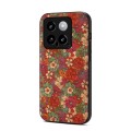 For Xiaomi 14 Four Seasons Flower Language Series TPU Phone Case(Summer Red)