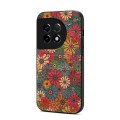 For OnePlus Ace 2 Four Seasons Flower Language Series TPU Phone Case(Spring Green)