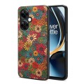 For OnePlus Ace 3 Four Seasons Flower Language Series TPU Phone Case(Spring Green)