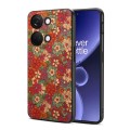 For OnePlus Ace 2V Four Seasons Flower Language Series TPU Phone Case(Summer Red)