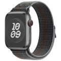For Apple Watch Series 5 44mm Loop Nylon Watch Band(Midnight)