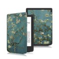 For PocketBook Verse Pro Painted Voltage Caster Leather Smart Tablet Case(Apricot Blossom)