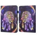 For Amazon Kindle Fire HD10 2023/2021 Coloured Drawing Stitching Smart Leather Tablet Case(Starry Sk