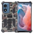 For Motorola Moto G 5G 2024 Camouflage Armor Kickstand TPU + PC Magnetic Phone Case(Army Green)