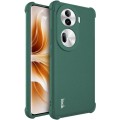 For OPPO Reno11 Pro 5G Global imak Shockproof Airbag TPU Phone Case(Matte Green)