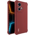 For Honor 90 GT 5G imak Shockproof Airbag TPU Phone Case(Matte Red)