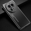 For OPPO Find X6 Pro Frosted Metal Phone Case(Black)