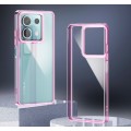 For Xiaomi Redmi Note 13 4G Shine High Transparency Acrylic Phone Case(Pink)