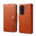 For Huawei nova 11 Pro Denior Cowhide Texture Wallet Style Leather Phone Case(Brown)