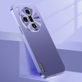 For OPPO Find X7 Streamer Series Micro Frosted Metal Paint PC Phone Case(Dark Purple)
