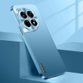 For OnePlus Ace 3 Streamer Series Micro Frosted Metal Paint PC Phone Case(Sierra Blue)