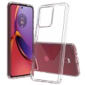 For Motorola Moto G84 Scratchproof Acrylic TPU Phone Case(Transparent)