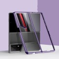 For Honor Magic V2 RSR Porsche Design Transparent Electroplating All-inclusive Folding Phone Case(Pu