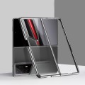 For Honor Magic V2 RSR Porsche Design Transparent Electroplating All-inclusive Folding Phone Case(Si
