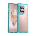 For OnePlus Ace 3 5G Colorful Series Acrylic Hybrid TPU Phone Case(Transparent Blue)