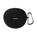 For Huawei FreeClip Earphone Liquid Silicone Protective Case(Black)