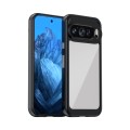For Google Pixel 9 Colorful Series Acrylic Hybrid TPU Phone Case(Black)