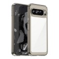 For Google Pixel 9 Pro Colorful Series Acrylic Hybrid TPU Phone Case(Transparent Grey)