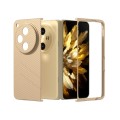 For OPPO Find N3 PC Frosted Texture Diamond Paint Shockproof Phone Case(Gold)