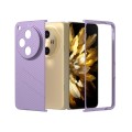 For OPPO Find N3 PC Frosted Texture Diamond Paint Shockproof Phone Case(Purple)