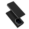 For vivo X100 Pro DUX DUCIS Skin Pro Series Flip Leather Phone Case(Black)