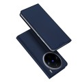 For vivo X100 Pro DUX DUCIS Skin Pro Series Flip Leather Phone Case(Blue)