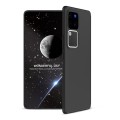 For vivo V30 /V30 Pro 5G GKK Three Stage Splicing Full Coverage PC Phone Case(Black)