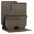 For Samsung Galaxy Tab A9+ Notebook Magnetic Leather Tablet Case(Brown)
