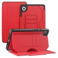 For Samsung Galaxy Tab A9 Notebook Magnetic Leather Tablet Case(Red)
