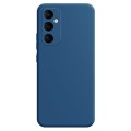 For Samsung Galaxy A35 Imitation Liquid Silicone Phone Case(Blue)