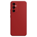 For Samsung Galaxy S24+ 5G Imitation Liquid Silicone Phone Case(Dark Red)