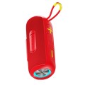 HOPESTAR P26 Outdoor Portable lPX6 Waterproof Dazzling Bluetooth Speaker(Red)