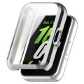 For Samsung Galaxy Fit 3 Full Coverage TPU Electroplated Watch Protective Case(Silver)
