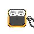 For AirPods 3 DUX DUCIS PECA Series Earbuds Box Protective Case(Yellow)