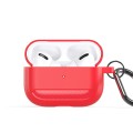 For AirPods Pro 2 DUX DUCIS PECB Series Earbuds Box Protective Case(Red)