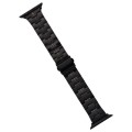 For Apple Watch Series 8 41mm Stainless Steel Watch Band(Black)