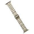 For Apple Watch Series 5 44mm Stainless Steel Watch Band(Titanium)