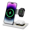 A80 3 in 1 15W Folding Wireless Charger(White)