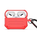 For AirPods Pro 2 DUX DUCIS PECE Series Earbuds Box Protective Case(Red)