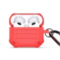 For AirPods 3 DUX DUCIS PECE Series Earbuds Box Protective Case(Red)