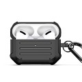 For AirPods Pro DUX DUCIS PECE Series Earbuds Box Protective Case(Black)