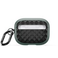 For AirPods Pro 2 DUX DUCIS PECC Series Earbuds Box Protective Case(Green Black)