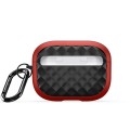 For AirPods Pro 2 DUX DUCIS PECC Series Earbuds Box Protective Case(Red Black)